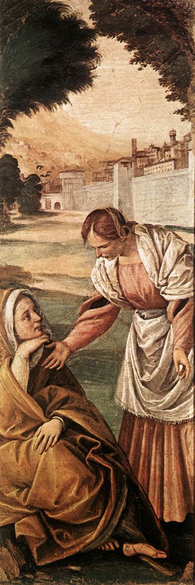 St Anne Consoled by a Woman dfg